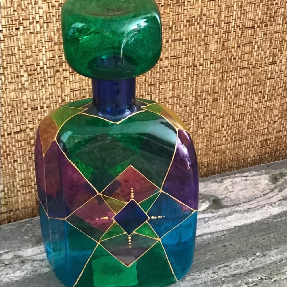 NWT BLOOMINGDALES Decorative BOTTLE  9.5”Offers accept. Willing to negotiate